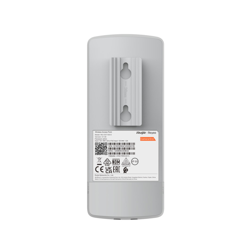 Pont Wi-Fi Ruijie Reyee 2,4 GHz 300 Mbit/s 500 m (RG-EST100-E)