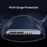 Switch PoE Ruijie 24 ports Gigabit 370 W (RG-CS83-24GT4XS-P)