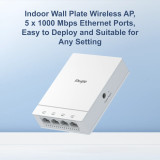 Point d’accès Wi-Fi Ruijie Wi-Fi 6 intérieur (RG-AP180)