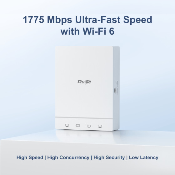 Point d’accès Wi-Fi Ruijie Wi-Fi 6 intérieur (RG-AP180)