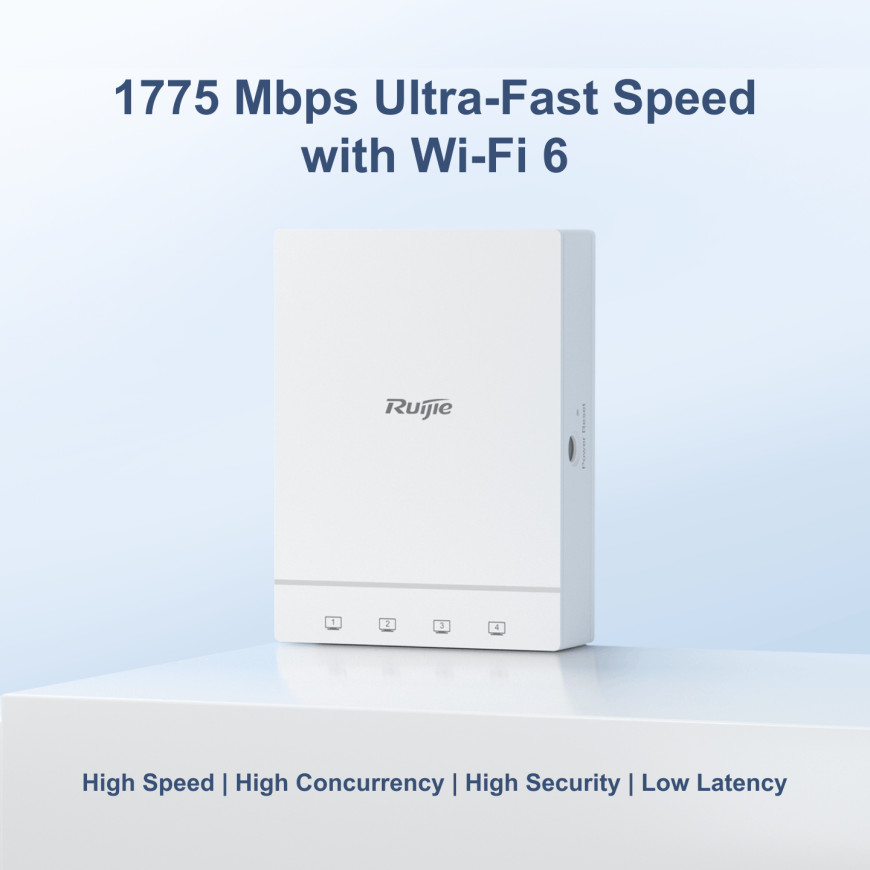 Point d’accès Wi-Fi Ruijie Wi-Fi 6 intérieur (RG-AP180)