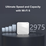 Point d’accès Wi-Fi Ruijie Wi-Fi 6 intérieur (RG-AP820-L(V3))