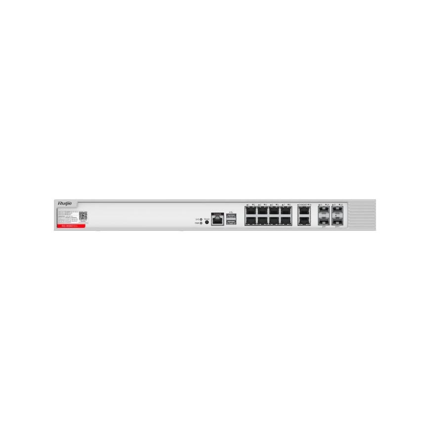 Contrôleur Wi-Fi Ruijie 896 points d’accès 10 Gbit/s 1 RU (RG-WS6012-L)