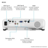Vidéoprojecteur Epson EB-X51 XGA (1024 X 768) (V11H976040)