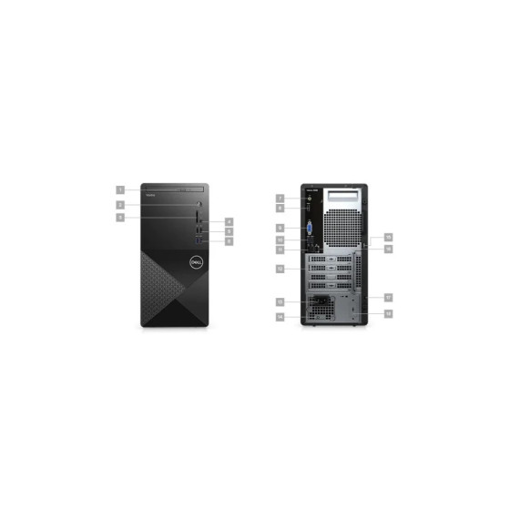 Ordinateur de bureau Dell Vostro DT 3888 10TH i7 (N607VD3888EMEA01)