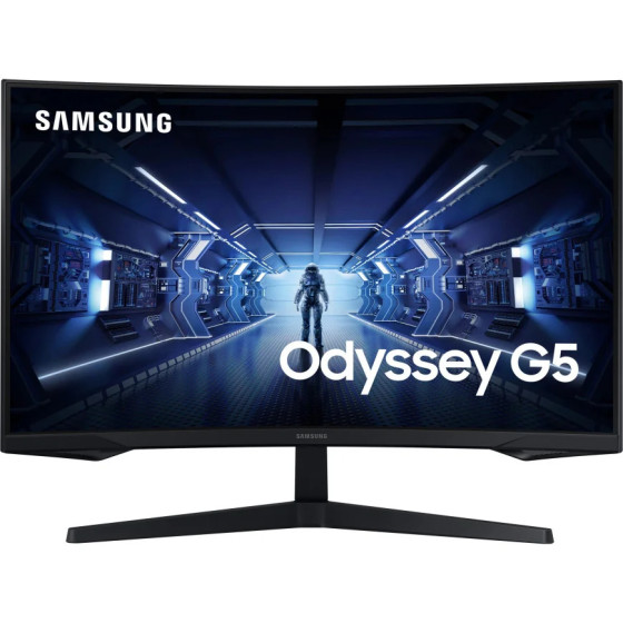 Écran incurvé 32" Samsung WQHD Odyssey G5 144 HZ - courbure 1000R (LC32G55TQWMXZN)