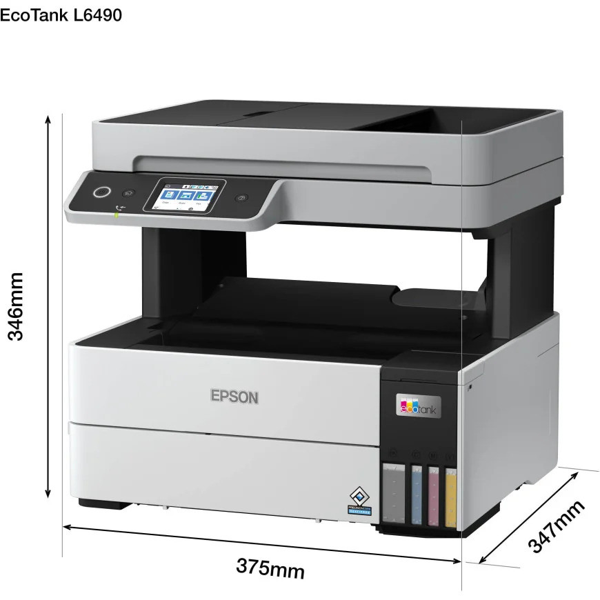 Imprimante multifonction à réservoirs rechargeables Epson EcoTank L6490 (C11CJ88404)