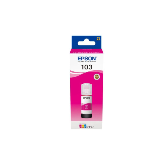 Bouteille d'encre Epson 103 magenta - Epson EcoTank d'origine (C13T00S34A)