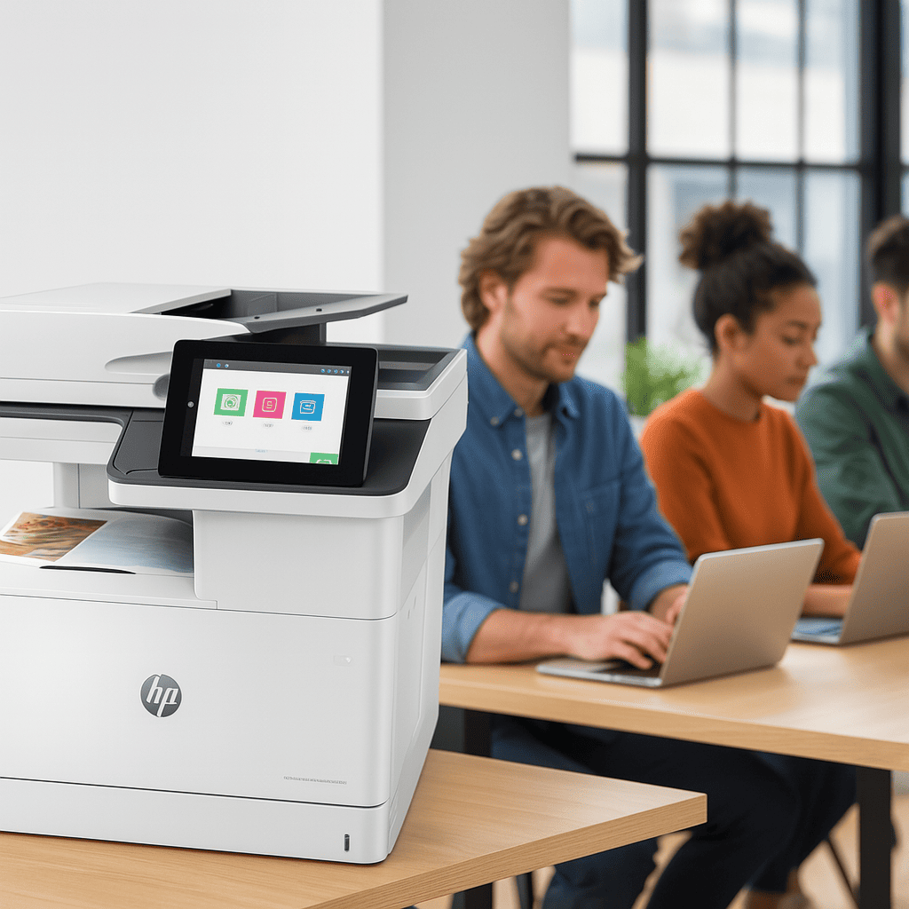 HP LaserJet Enterprise M776dn vue frontale