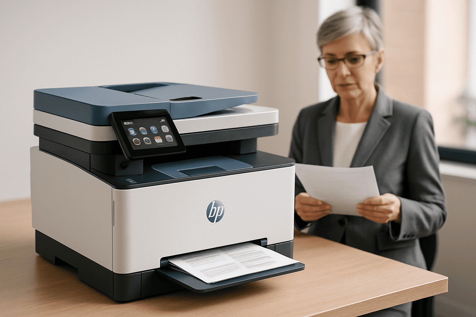 HP Color LaserJet Pro MFP 3303sdw - vue frontale
