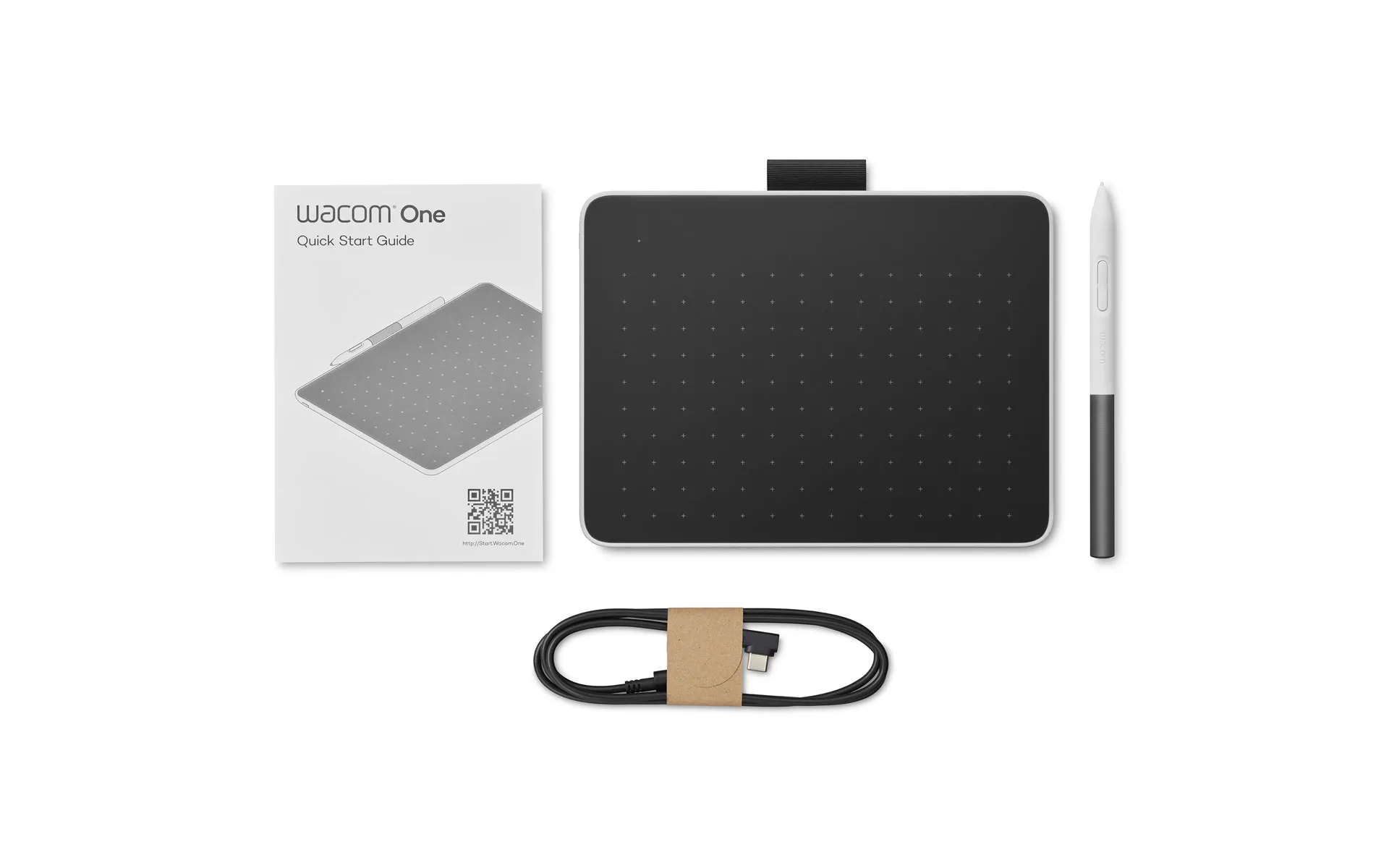Contenu de la boîte Wacom One S Petite Bluetooth
