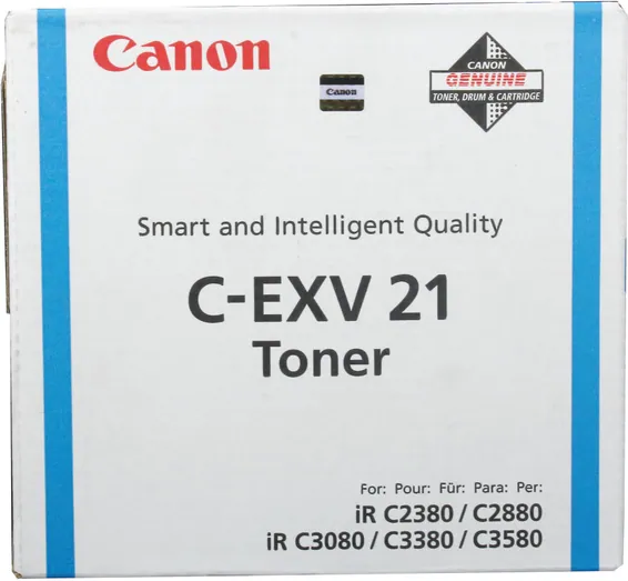 Canon C-EXV 21 Cyan - Toner Canon d'origine (0453B002AA)