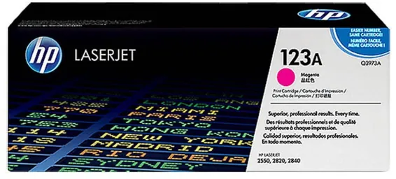HP 123A Magenta (Q3973A) - Toner HP LaserJet d'origine