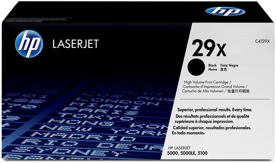 HP 29X Noir (C4129X) - Toner grande capacité HP LaserJet d'origine