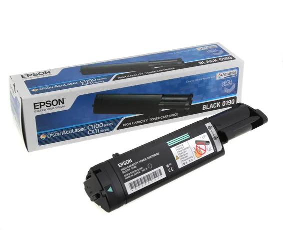 Epson 0190 Noir - Toner grande capacité Epson d'origine (C13S050190)
