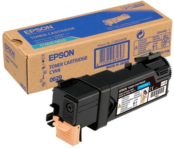 Epson 0629 Cyan - Toner Epson d'origine (C13S050629)