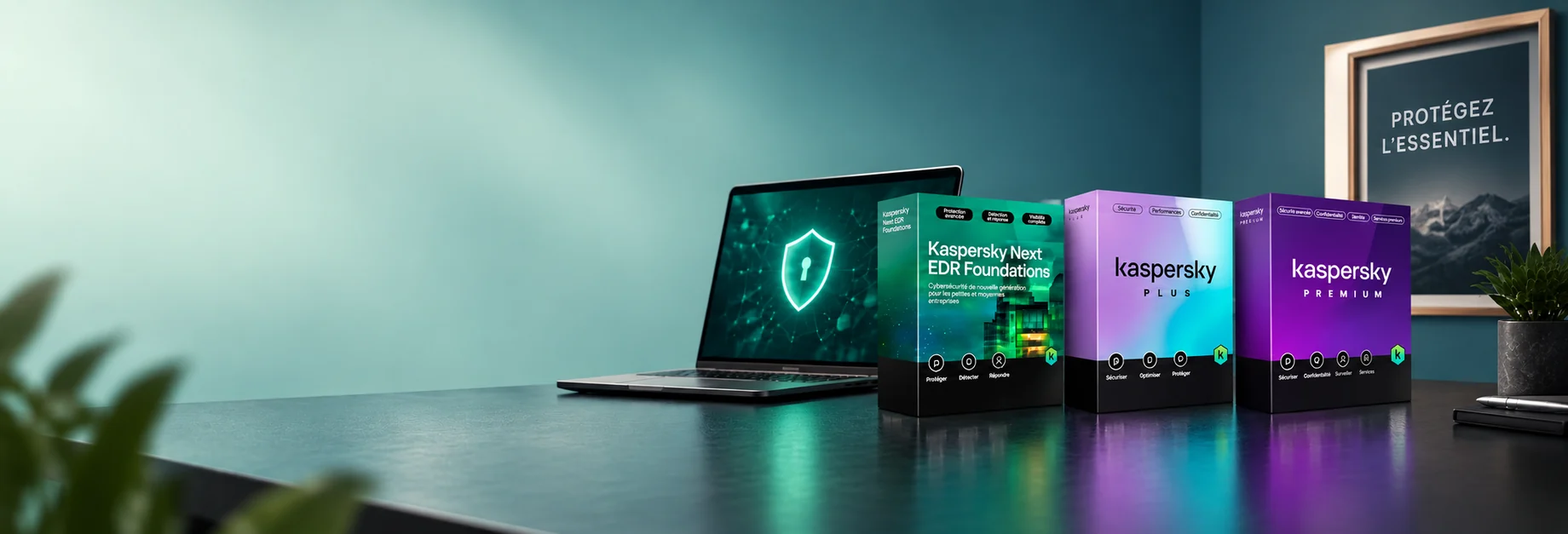 Solutions antivirus Kaspersky distribuées par Rightech.ma