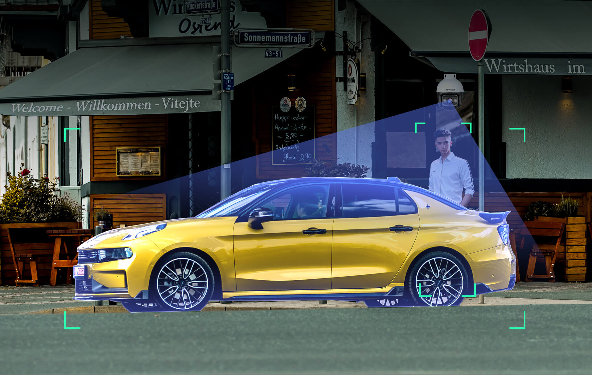 Tenda CH3-WCA — Human and Vehicle Detection with Deep-Learning Alrithms