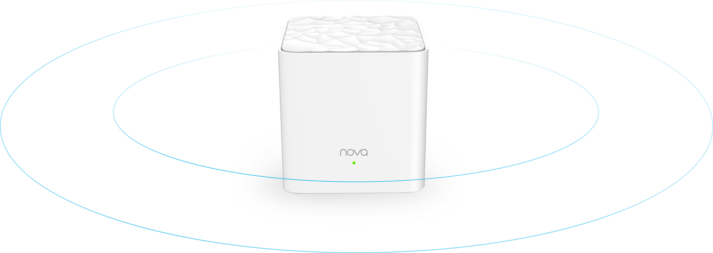 Tenda Nova MW3(3-pack) — Avec la technologie MU-MIMO, MW3 supporte plusieurs appareils compatibles WiFi. Et Smart QoS alloue intelligemment la bande passante pour assurer un streaming, des jeux, des téléchargements et un chat vidéo ininterrompu en même temps.