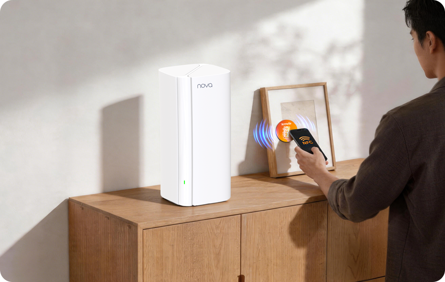 Tenda Nova MX12(3-pack) — NFC One-Tap Connection