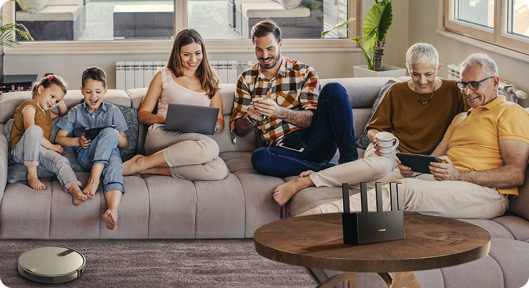 Tenda TE6L Pro — Large memory, Smooth connectivity for all family members.