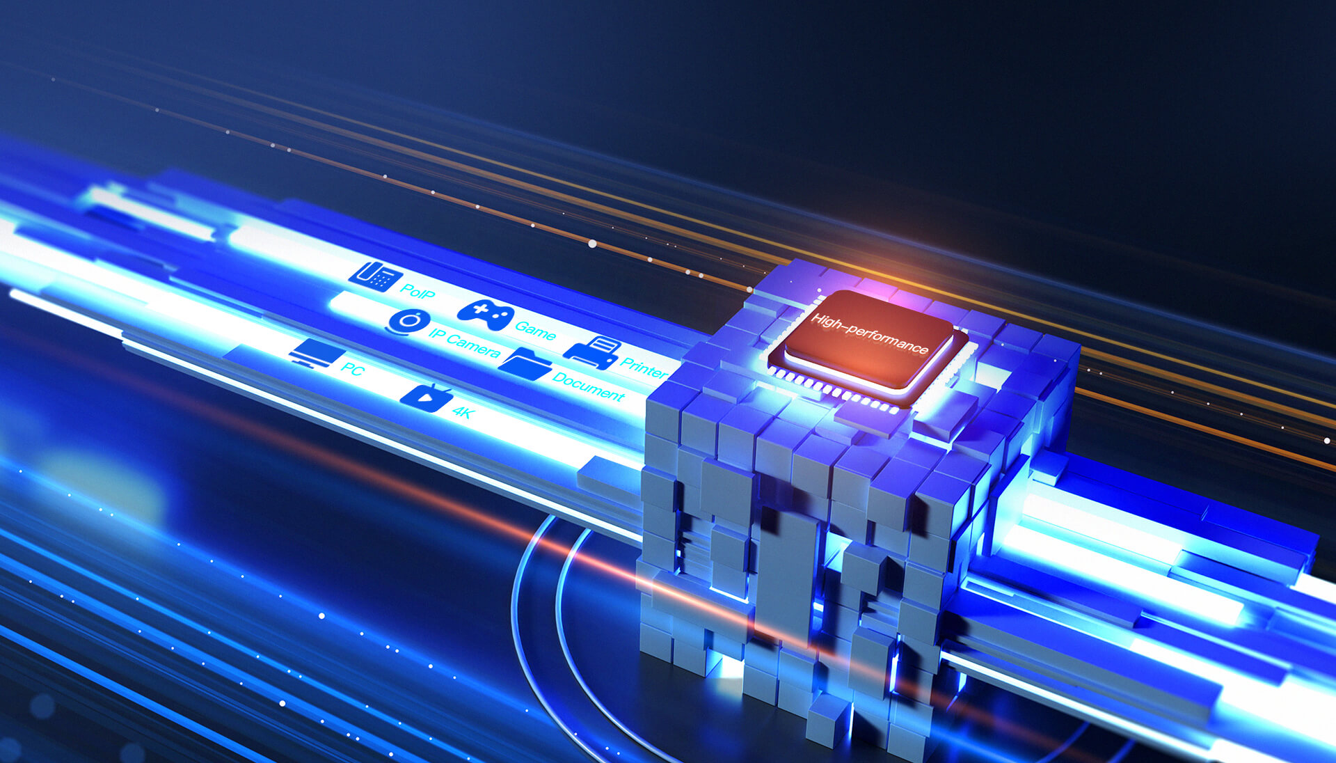 Tenda TEG1016D — Gigabit ports, high-speed network