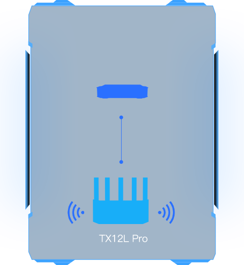 Tenda TX12L Pro — Freely Switch between 3 Modes
