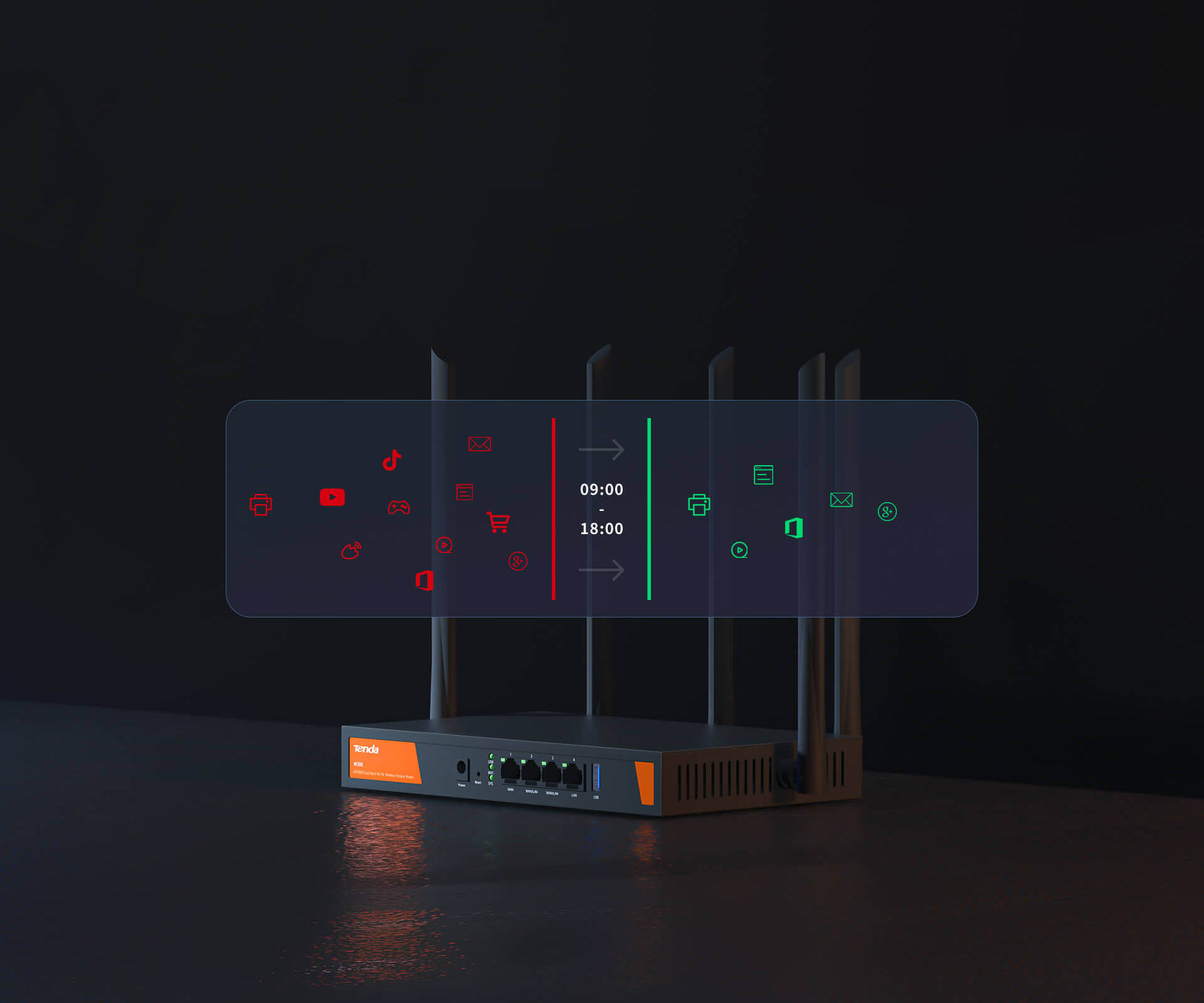 Tenda W30E — Mesh networking, self-configuration high-speed WiFi Expand your business with one more W30E