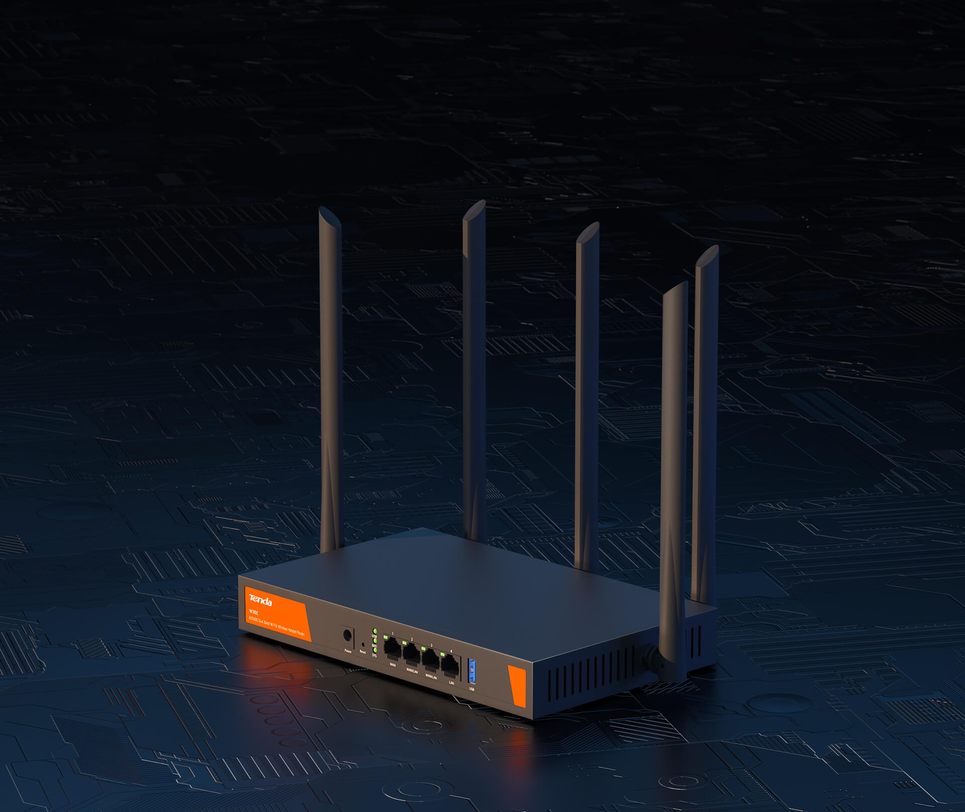 Tenda W30E — MU-MIMO