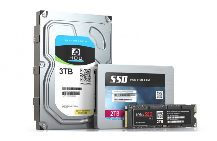 Les meilleurs SSD et disques durs, internes ou externes, en promotion 