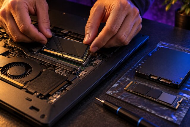 Ajouter de la RAM ou un SSD plutôt que changer de PC
