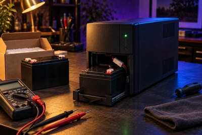 La batterie d'un onduleur : durée de vie, remplacement, entretien