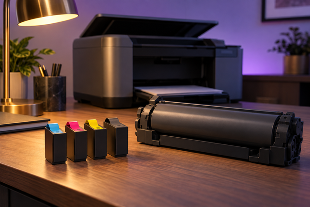 Cartouche d'encre ou toner : bien choisir ses consommables d'impression